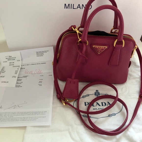 Prada leather purse pink - Picture 5 of 7